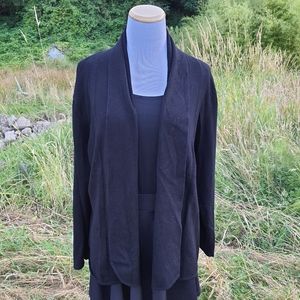 Black plus size cardigan